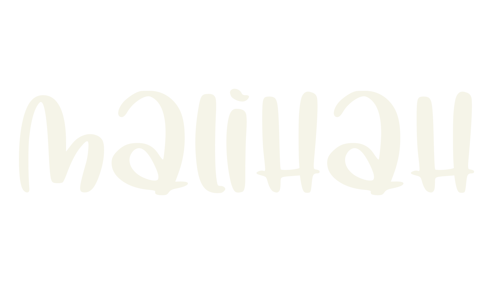 Malihah, hand lettering font preview