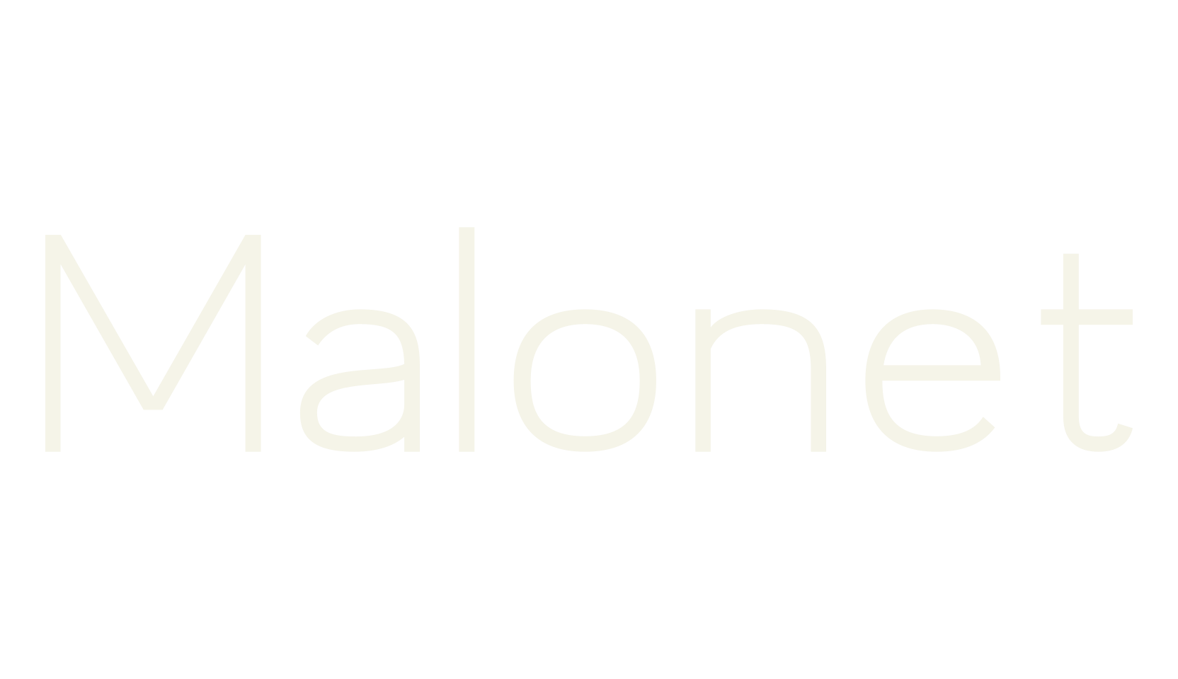 Malonet, serif font preview