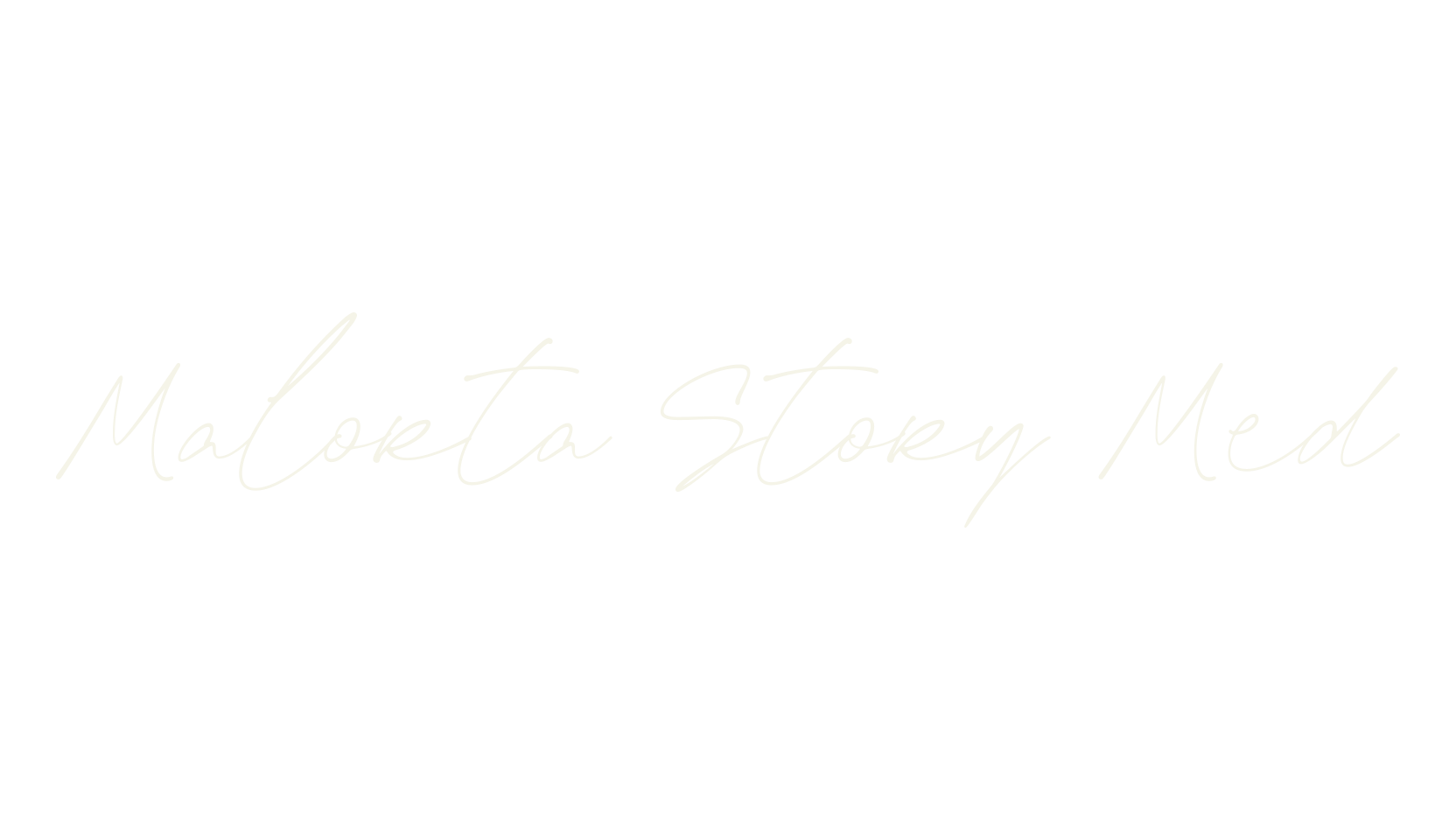 Malorta Story Med, fashion script font preview