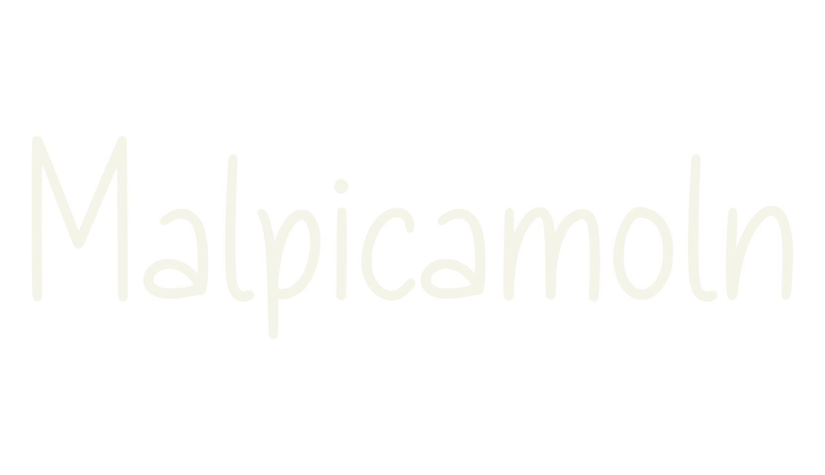 Malpicamoln, handwriting font preview
