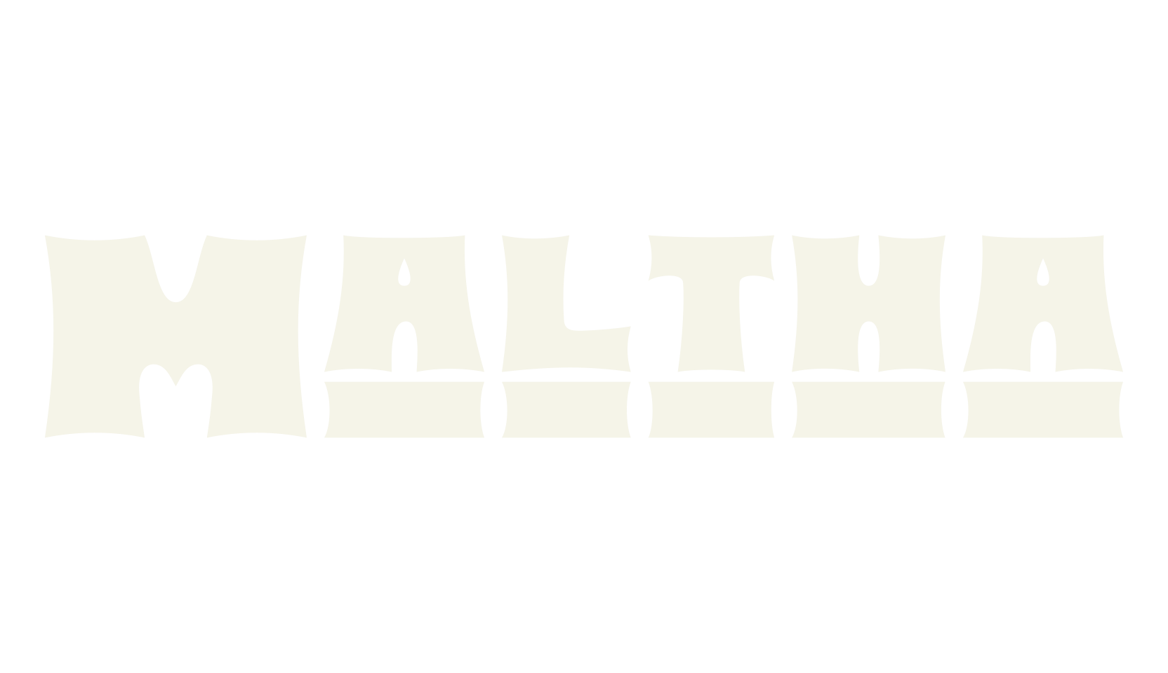 Maltha, t-shirt font preview