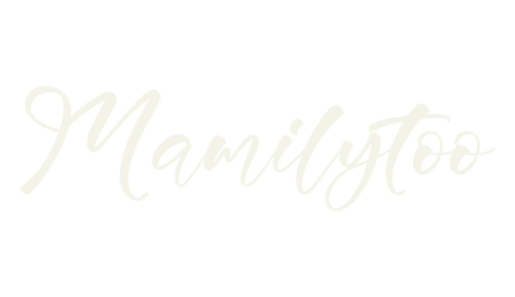 Mamilytoo, script font preview