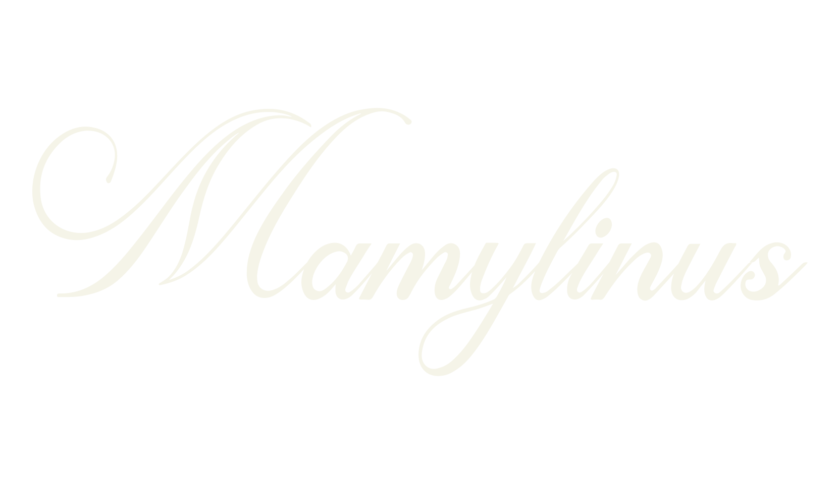 Mamylinus, fancy font preview