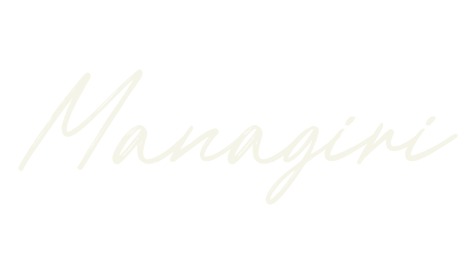 Managiri, cool font preview