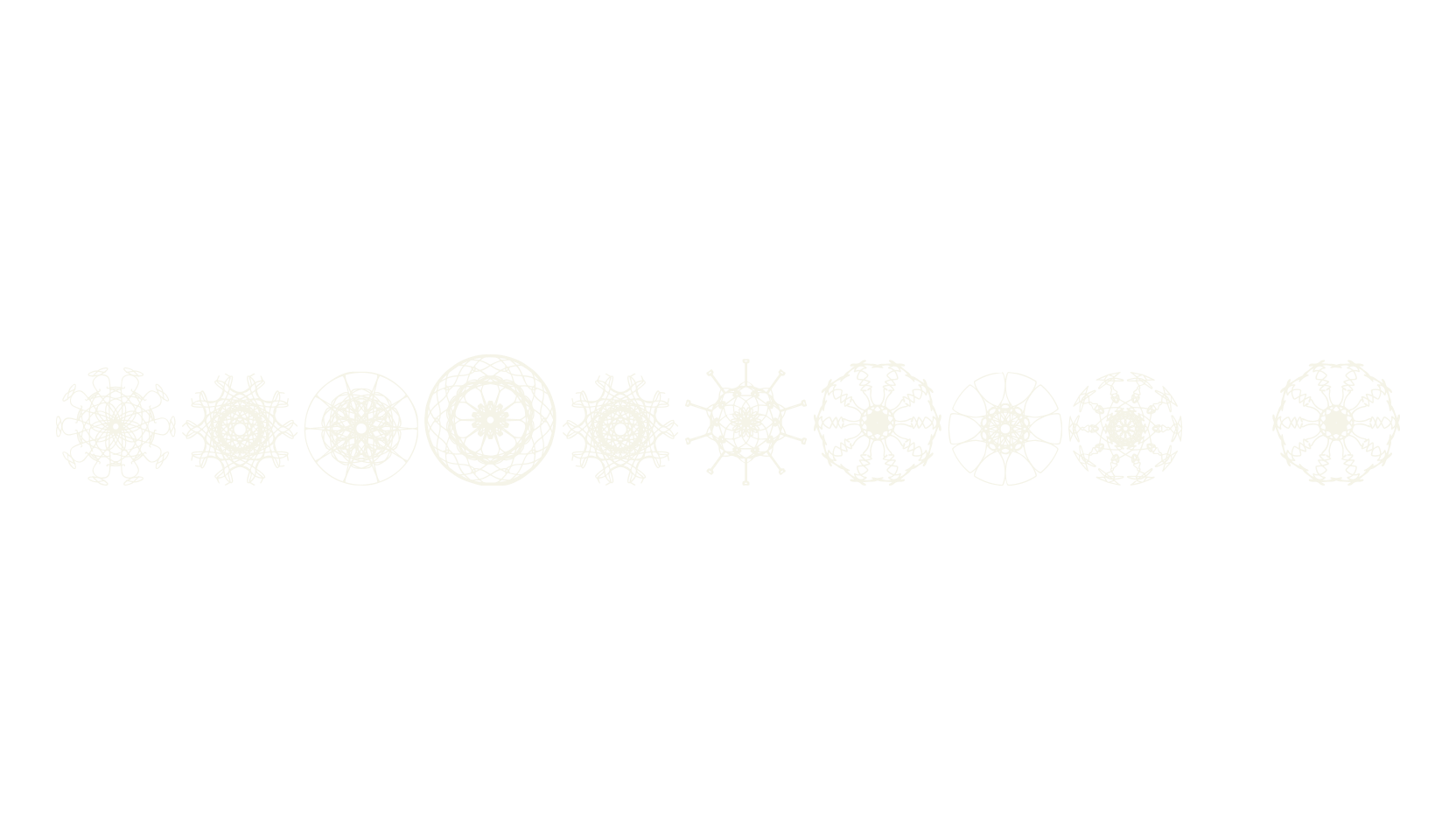 Mandalesque, tattoo font preview