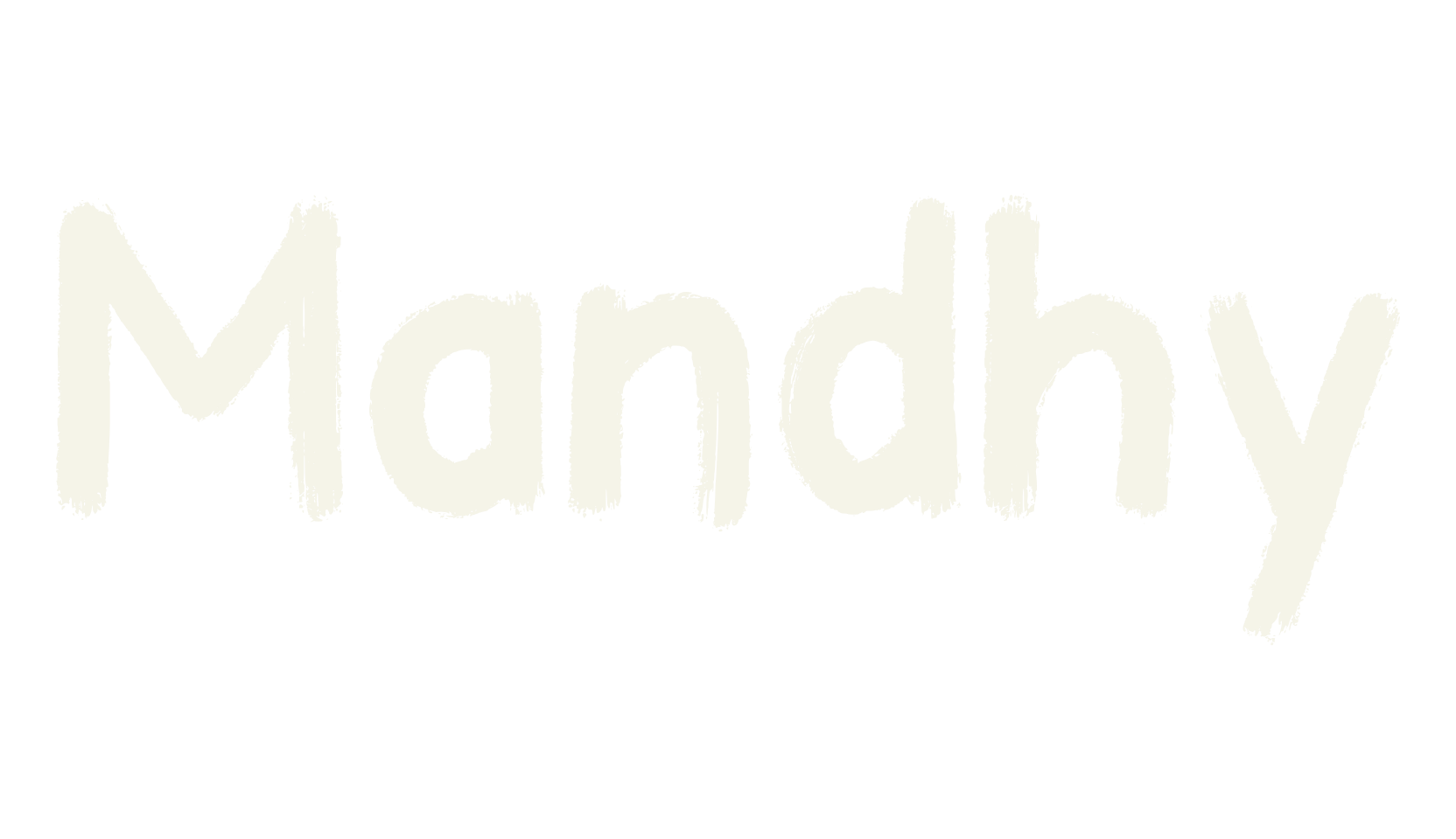 Mandhy, fashion script font preview