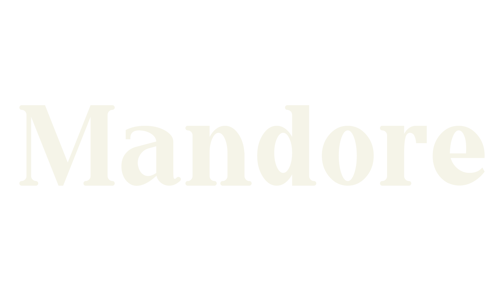 Mandore, movies font preview