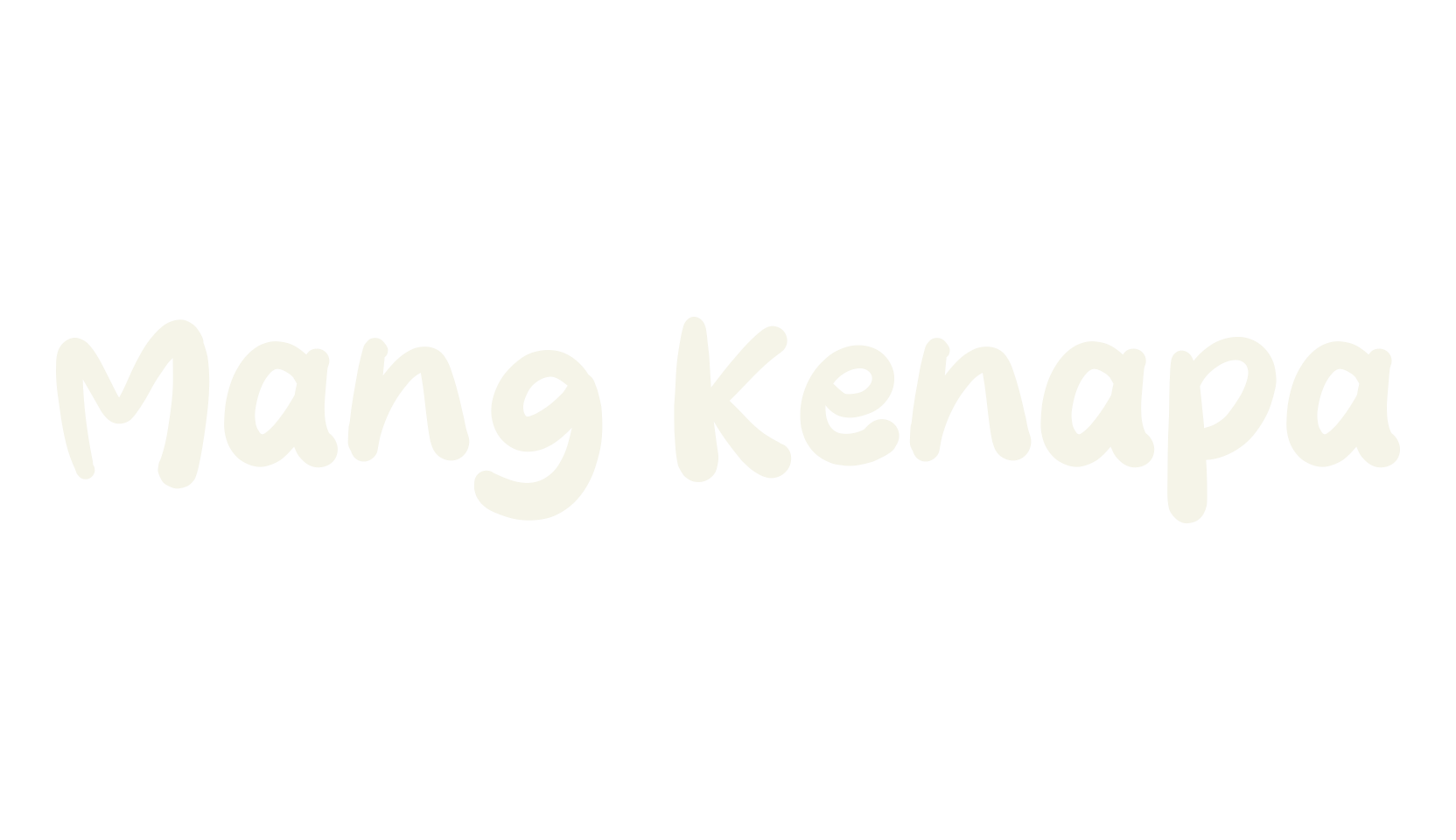Mang Kenapa, display market font preview