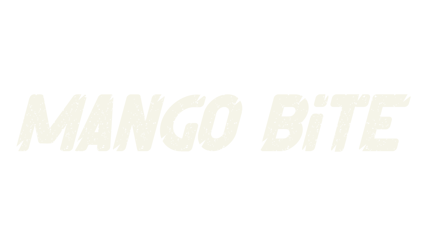 Mango Bite, bite font preview