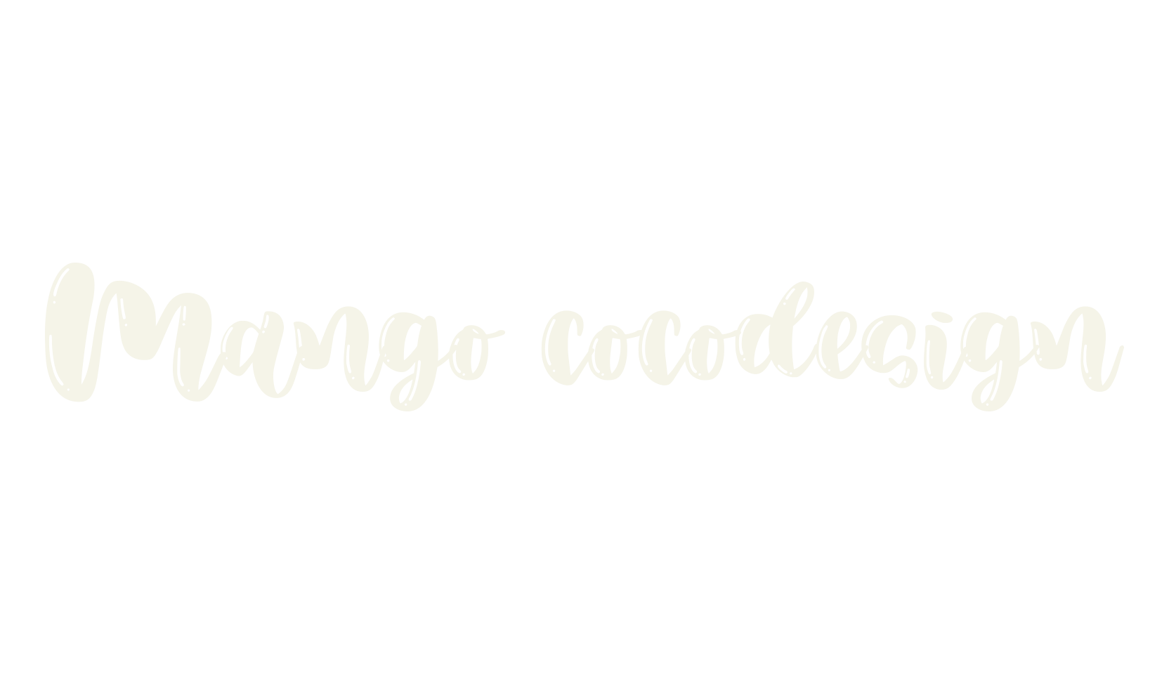 Mango cocodesign, tattoo font preview