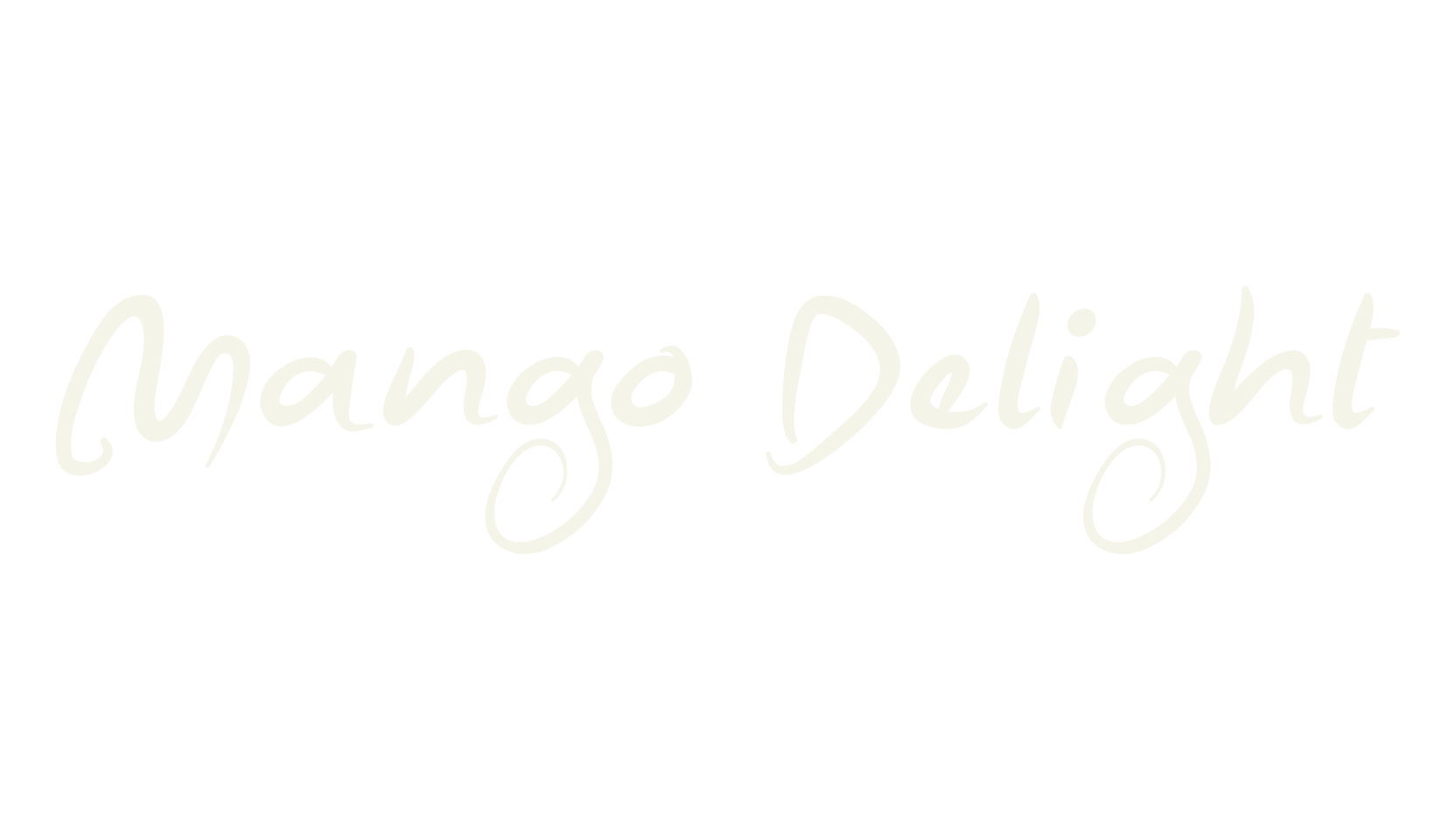 Mango Delight, cafe font preview