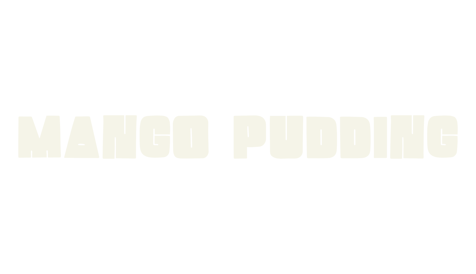 Mango Pudding, fashion script font preview