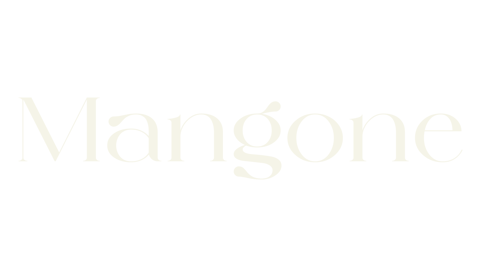 Mangone, calligraphy font preview