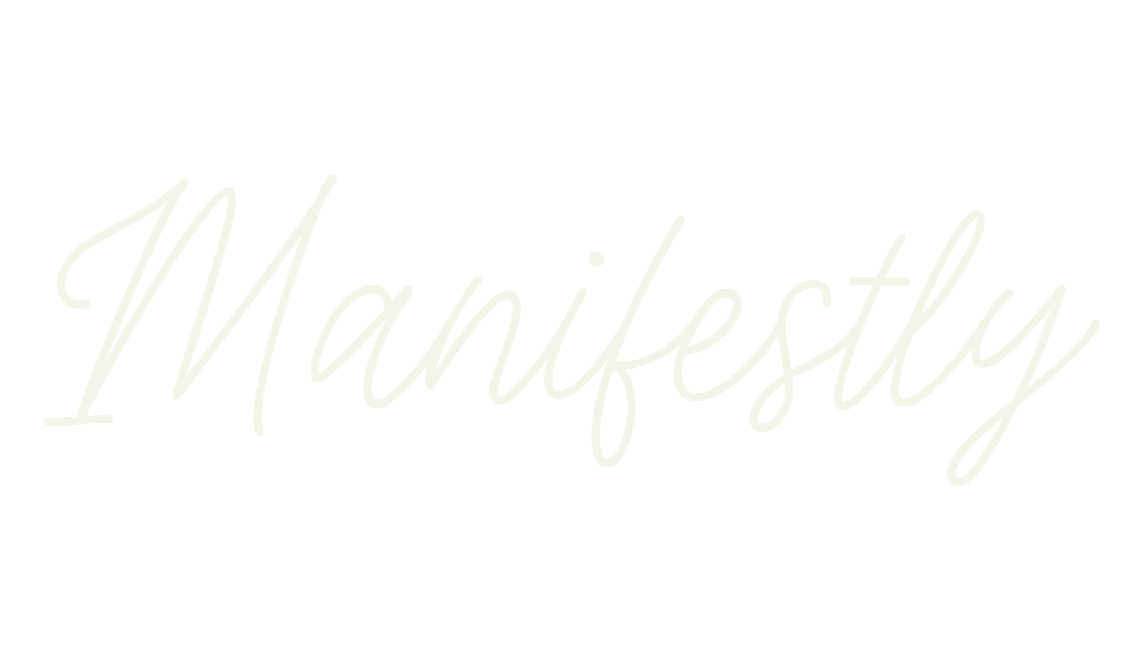 Manifestly, handwritten font preview
