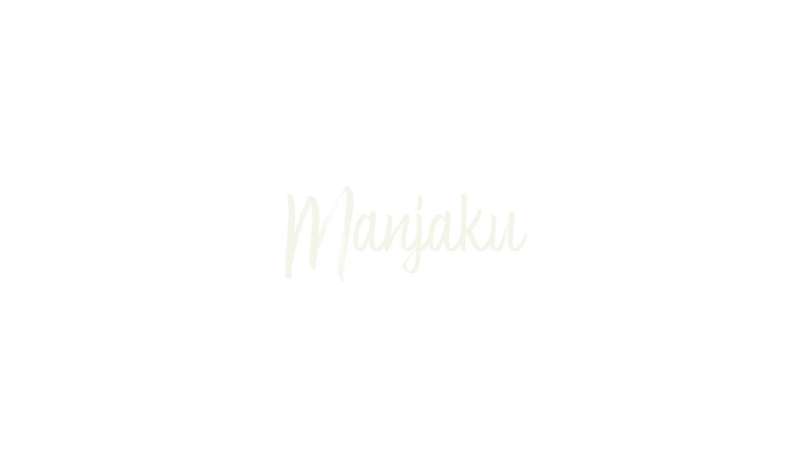 Manjaku, handwriting font preview
