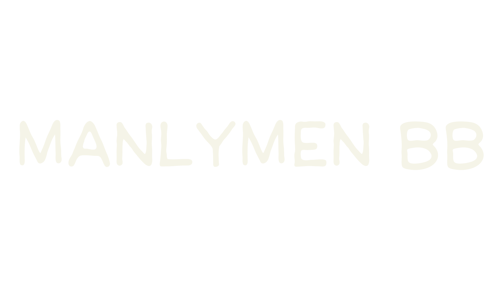 ManlyMen BB, display market font preview
