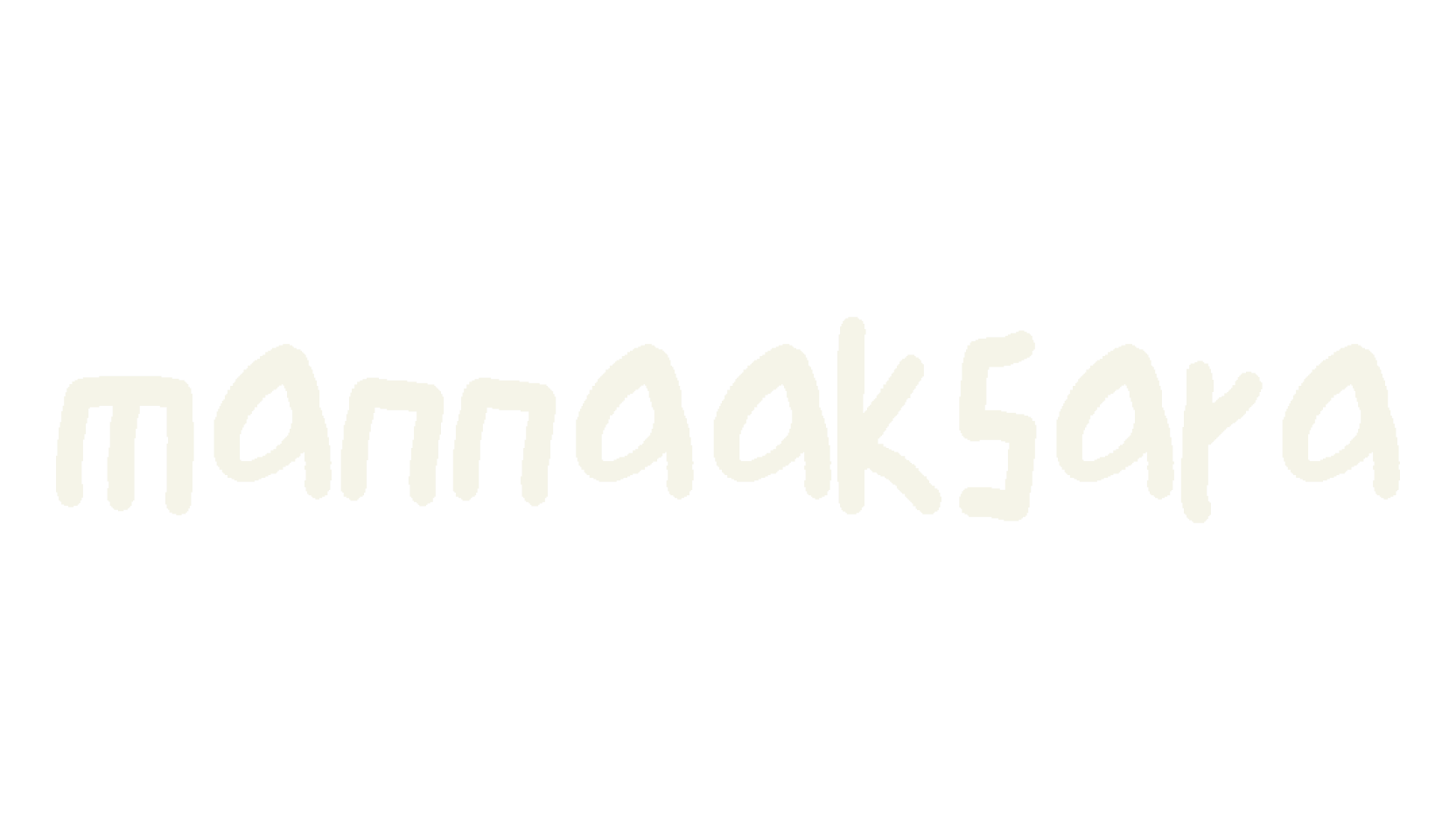 mannaaksara, display font preview