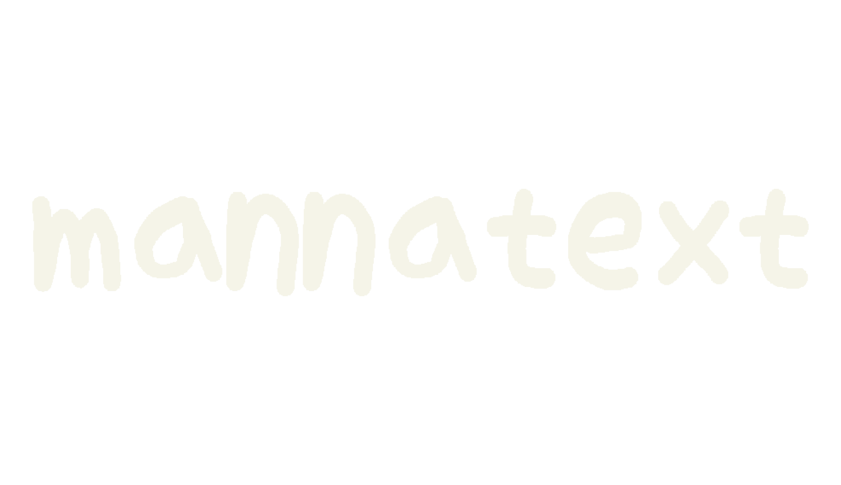 mannatext, display font preview