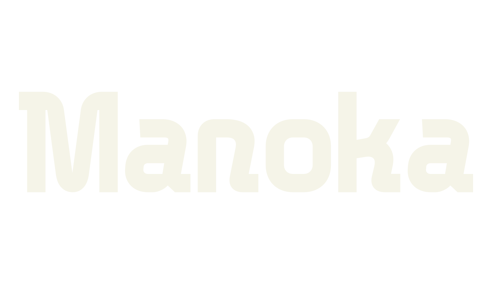 Manoka, cursive font preview