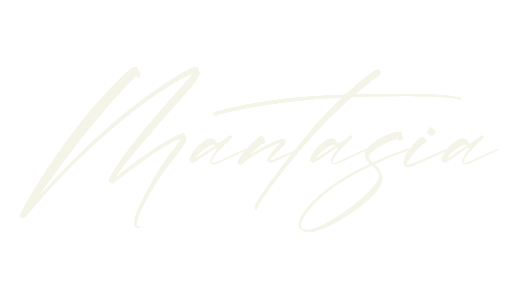 Mantasia, script font preview