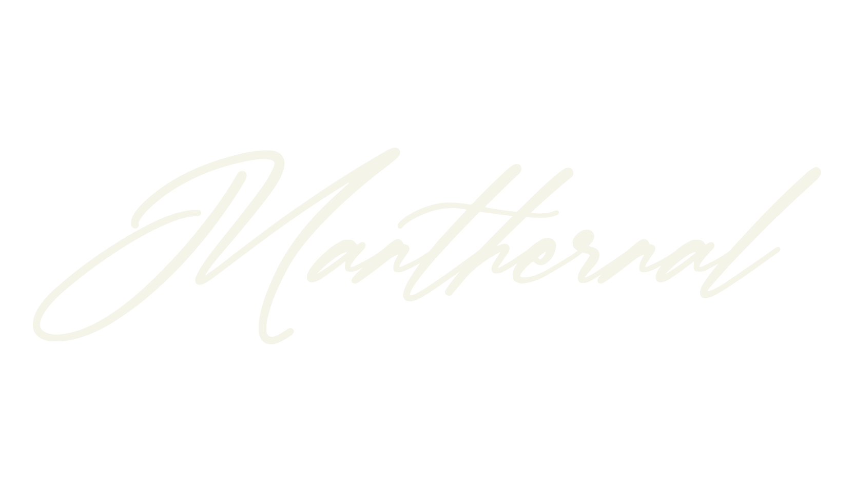 Manthernal, script font preview