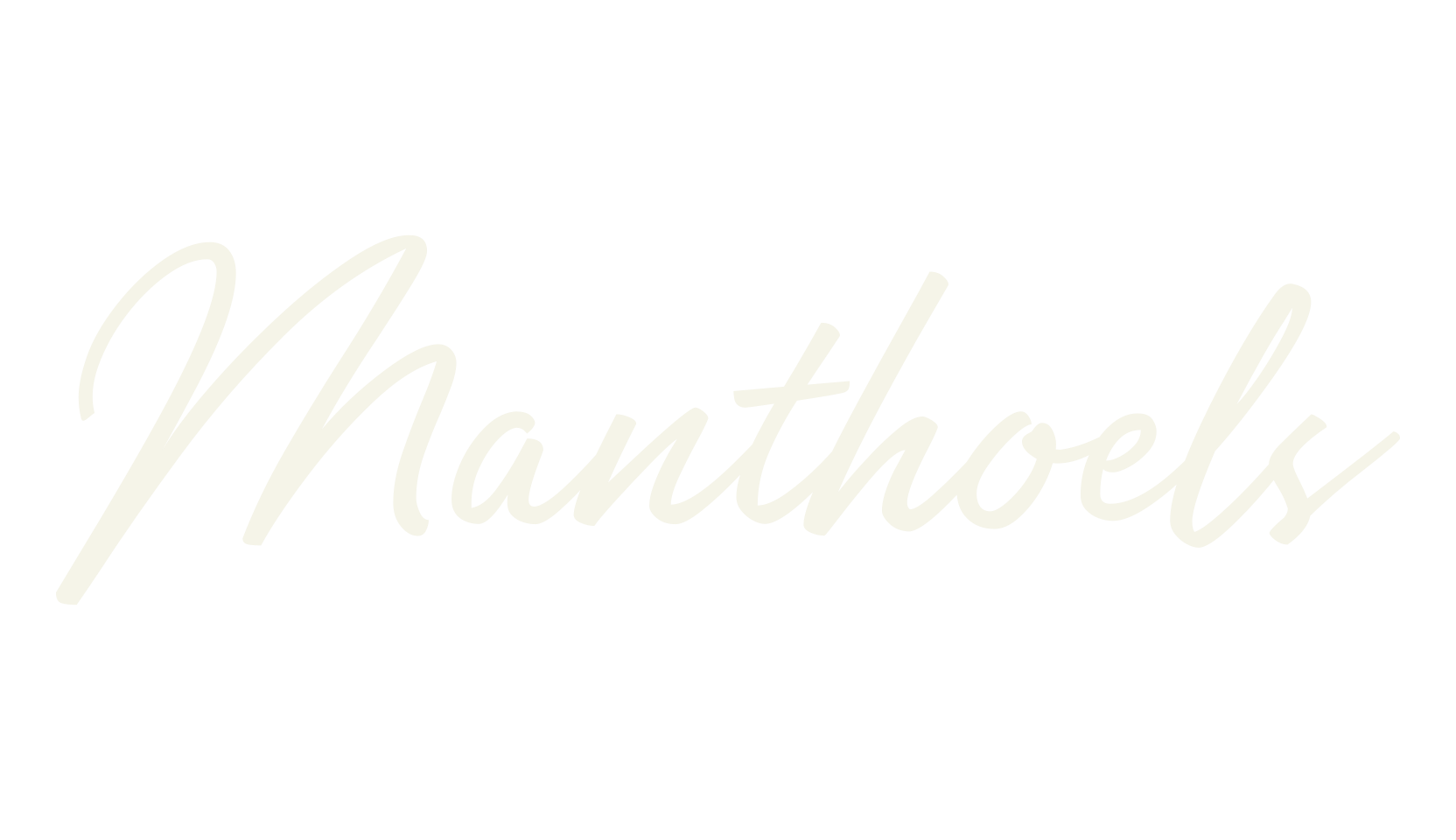 Manthoels, fashion script font preview