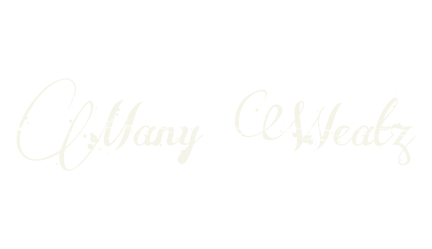 Many Weatz, fashion script font preview