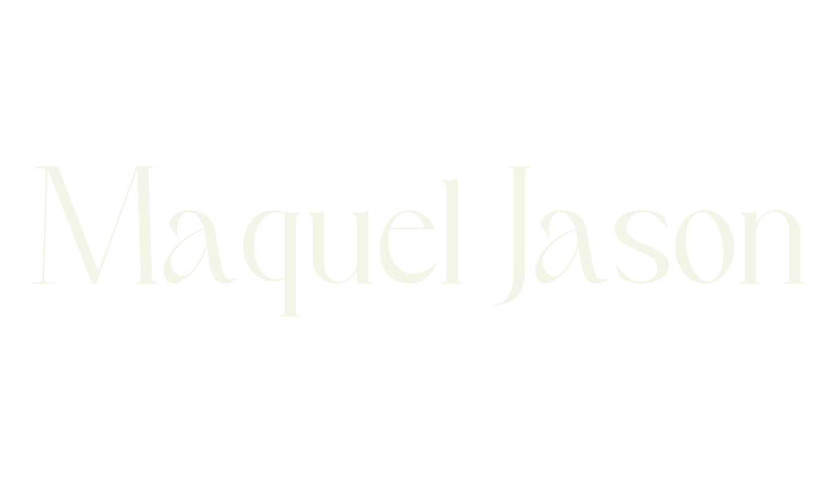 Maquel Jason, cafe font preview
