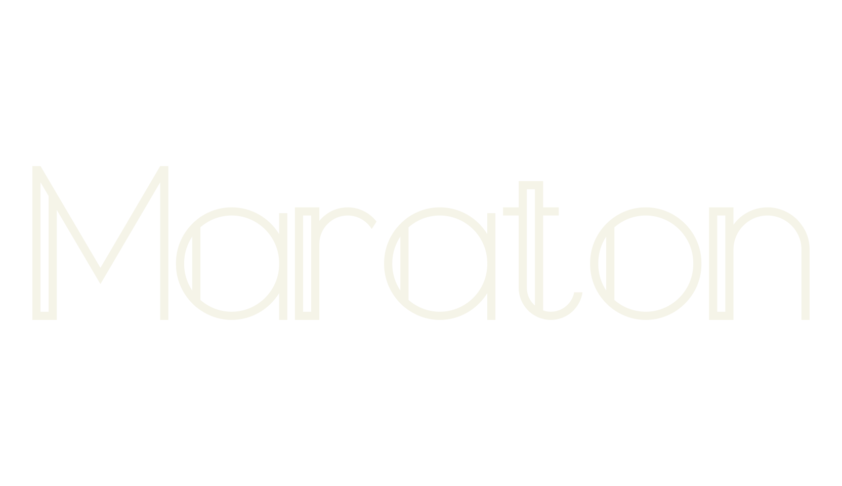 Maraton, serif font preview