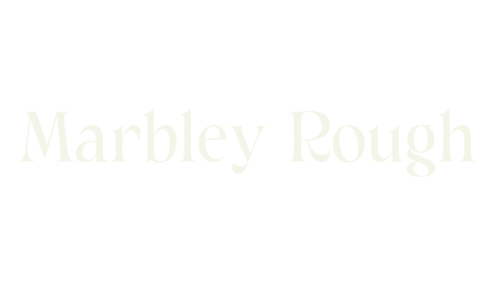 Marbley Rough, luxury font preview