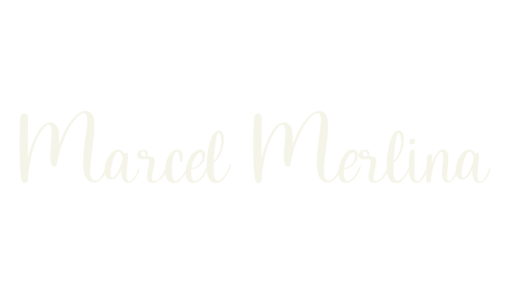 Marcel Merlina, calligraphy font preview