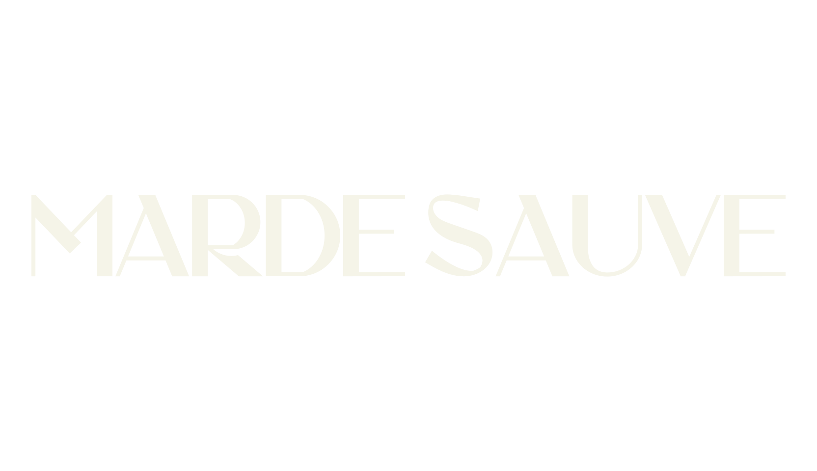 MARDE SAUVE, bold font preview