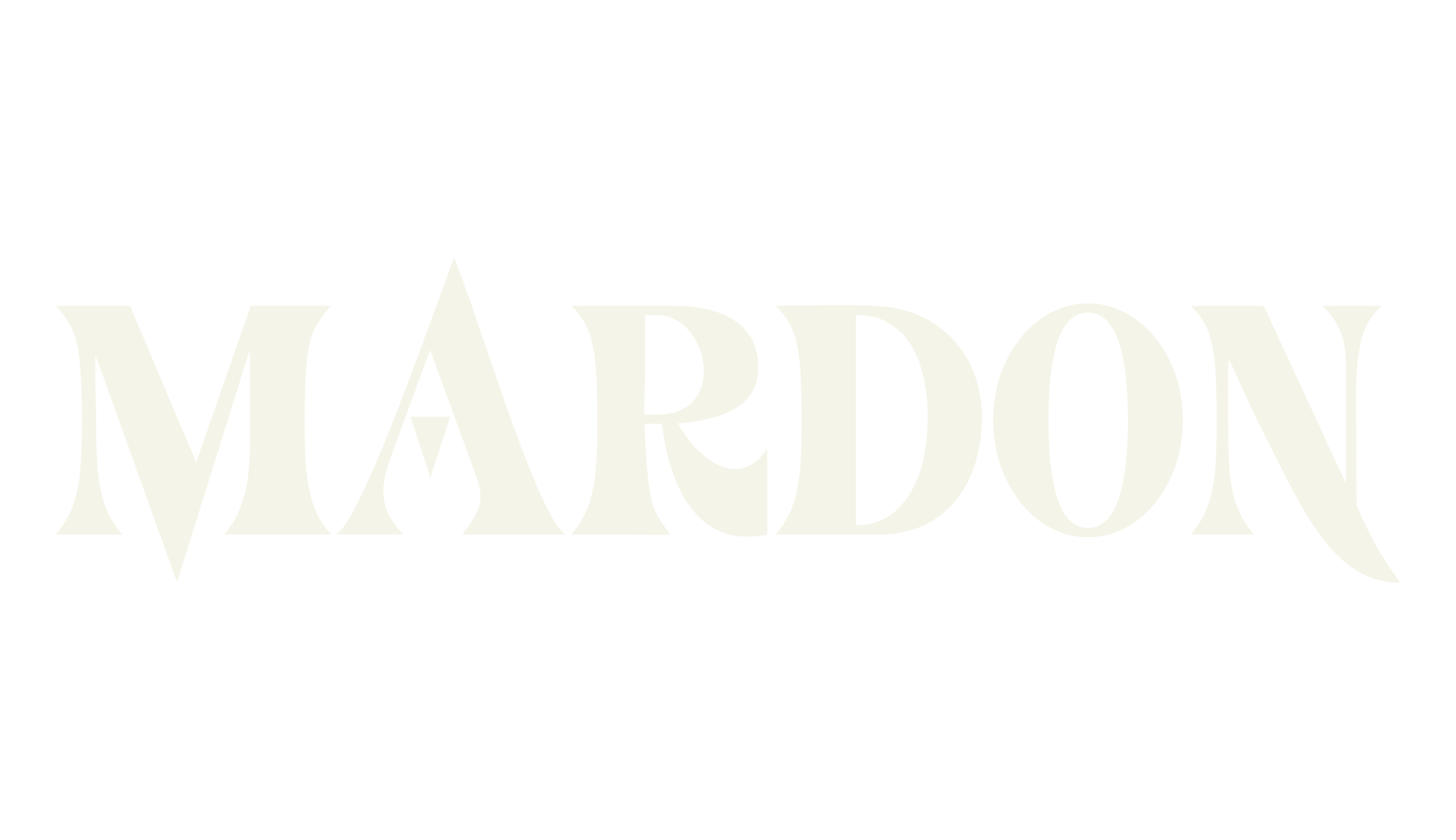 Mardon, serif font preview
