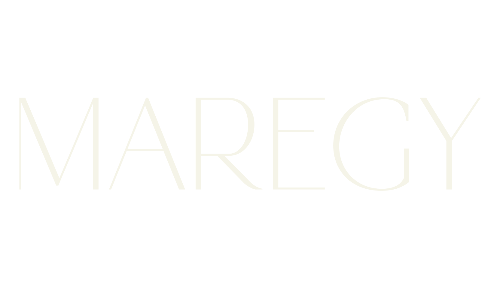 MAREGY, minimalist font preview