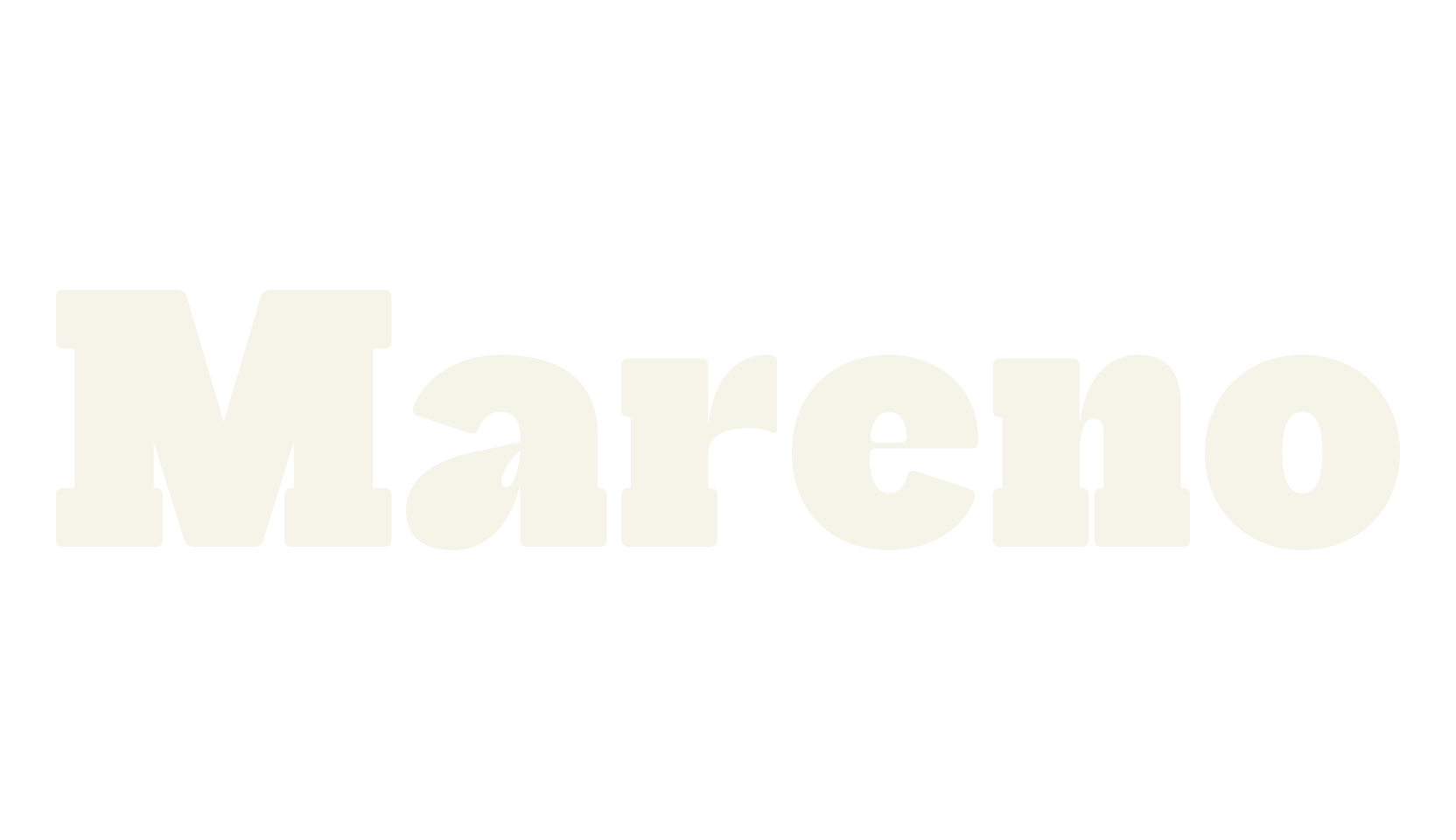 Mareno, text font preview