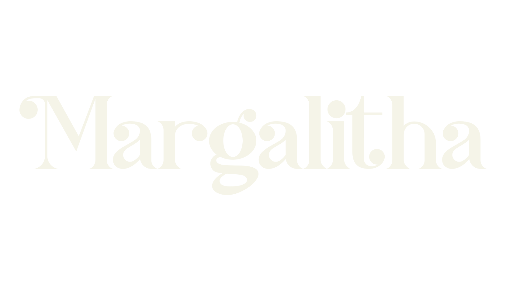 Margalitha, bold font preview