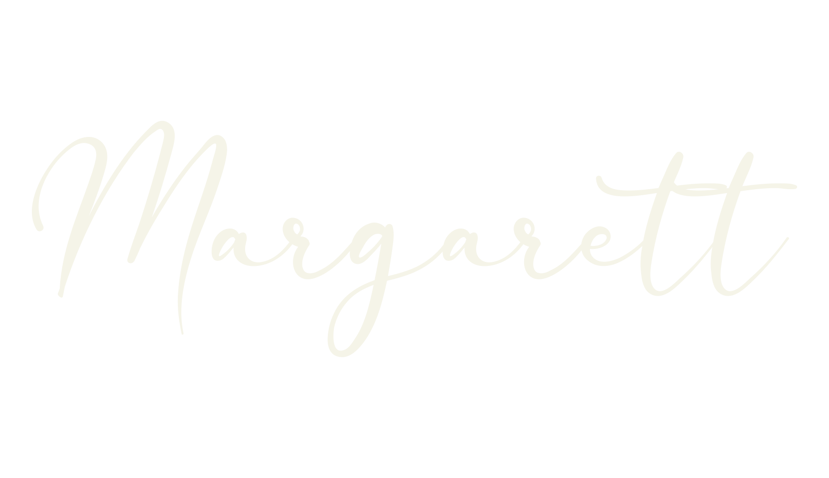 Margarett, fashion script font preview