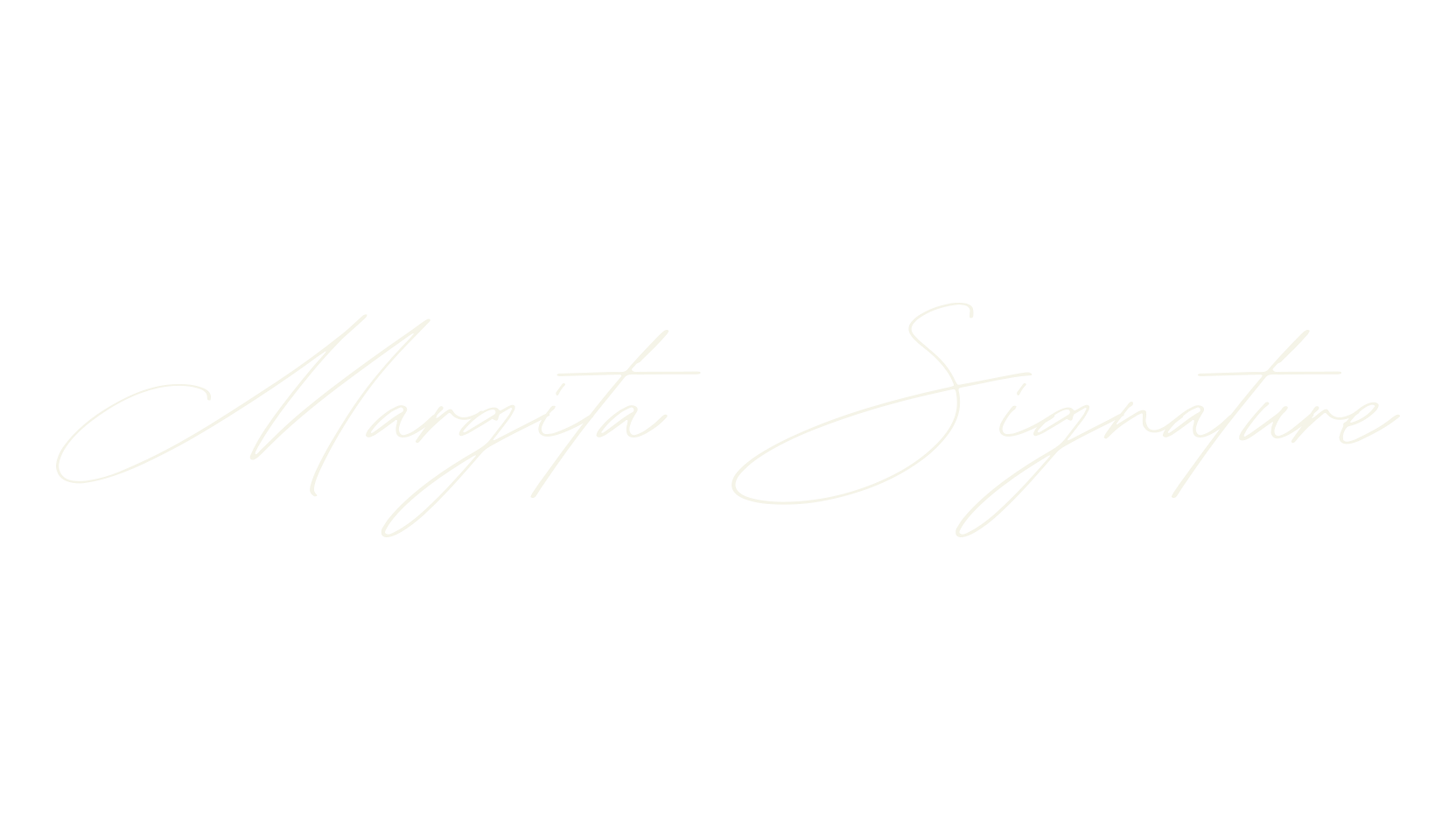 Margita Signature, fashion script font preview