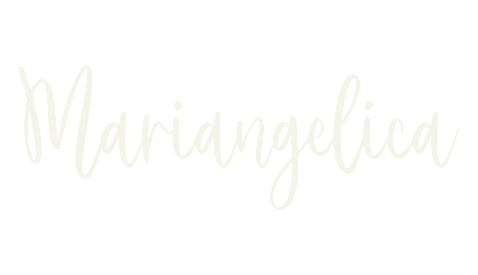 Mariangelica, fancy font preview