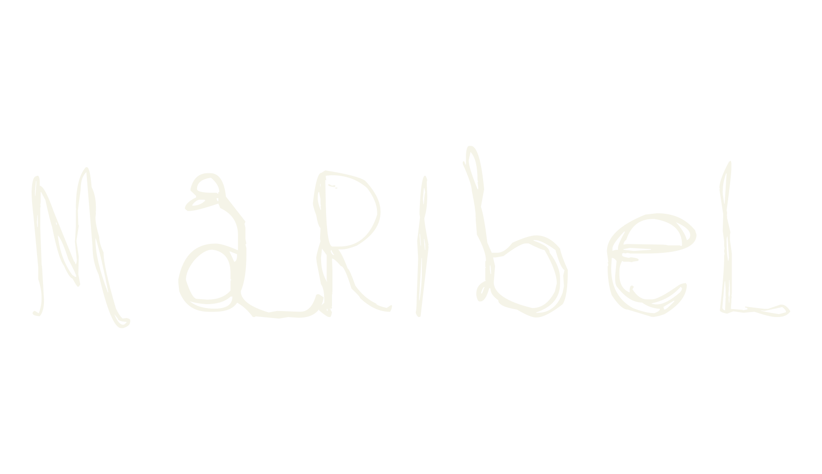 maribel, scribble font preview