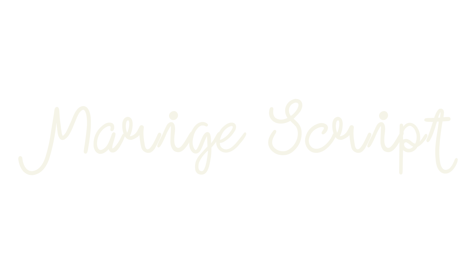Marige Script, lettering font preview