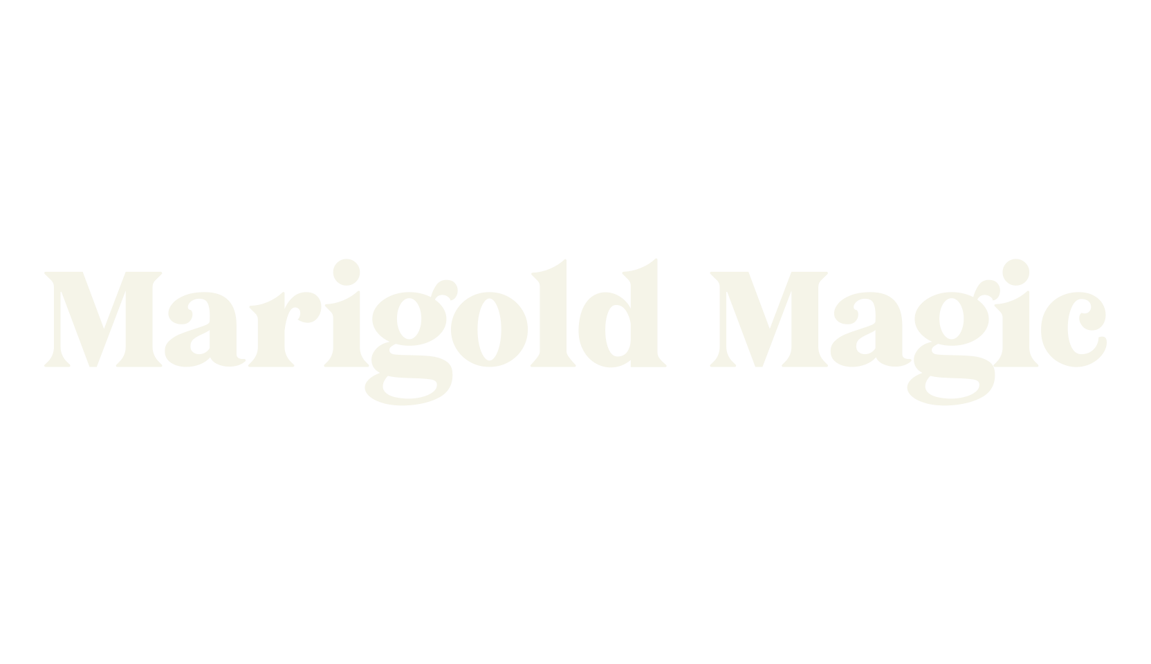 Marigold Magic, serif font preview