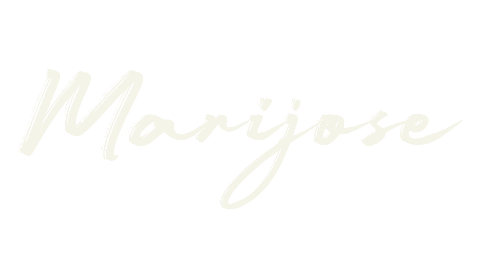Marijose, calligraphy font preview