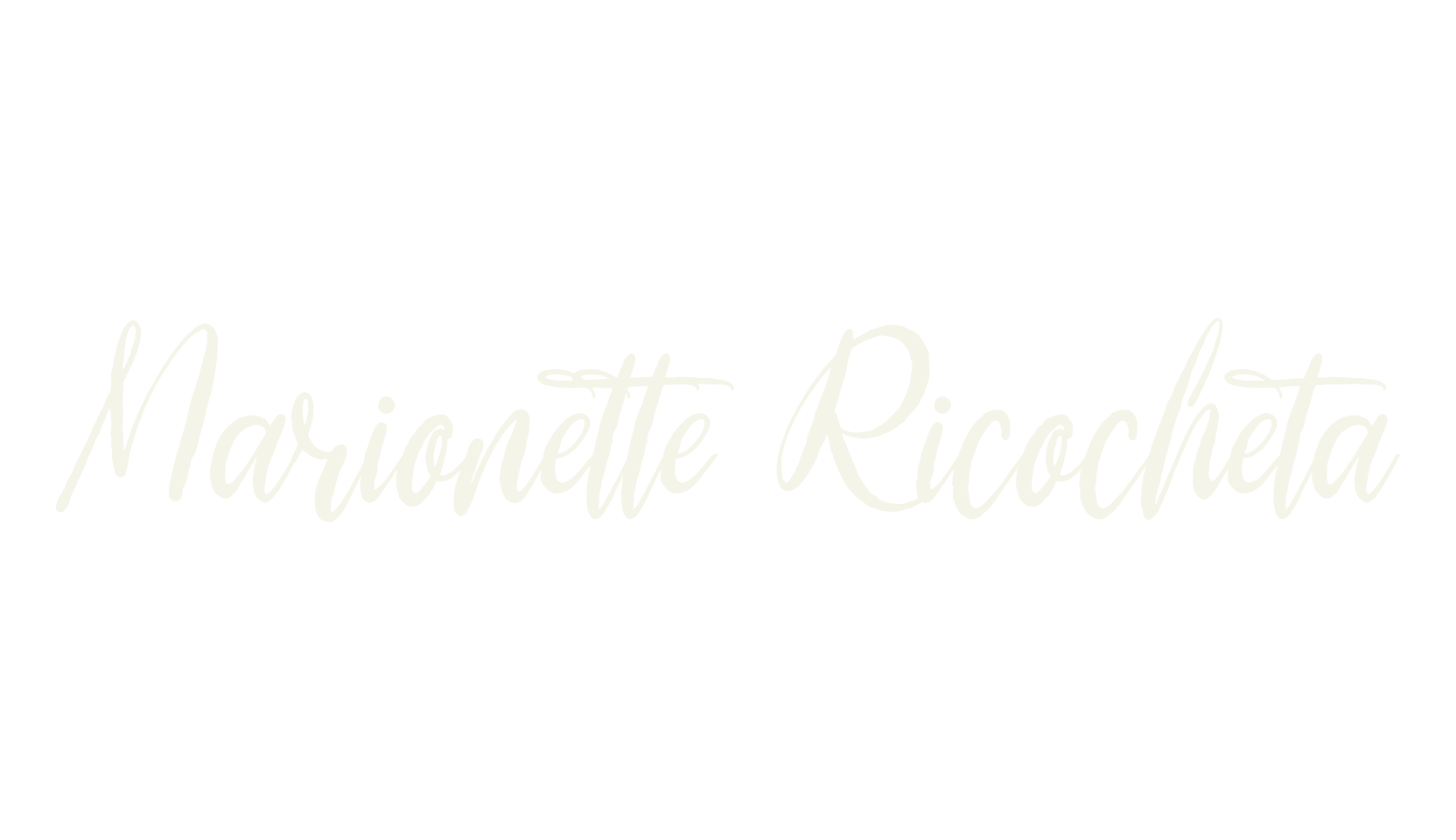 Marionette Ricocheta, modern font preview