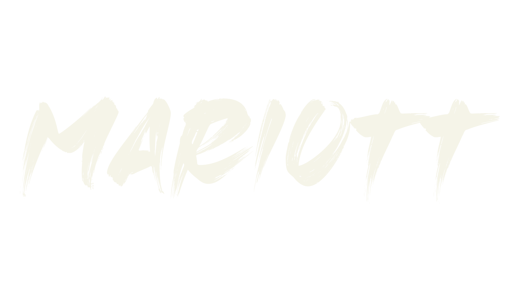 Mariott, brush font preview