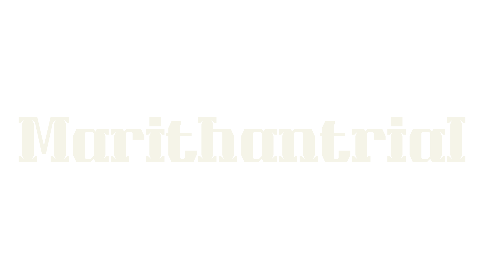 Marithantrial, movies font preview
