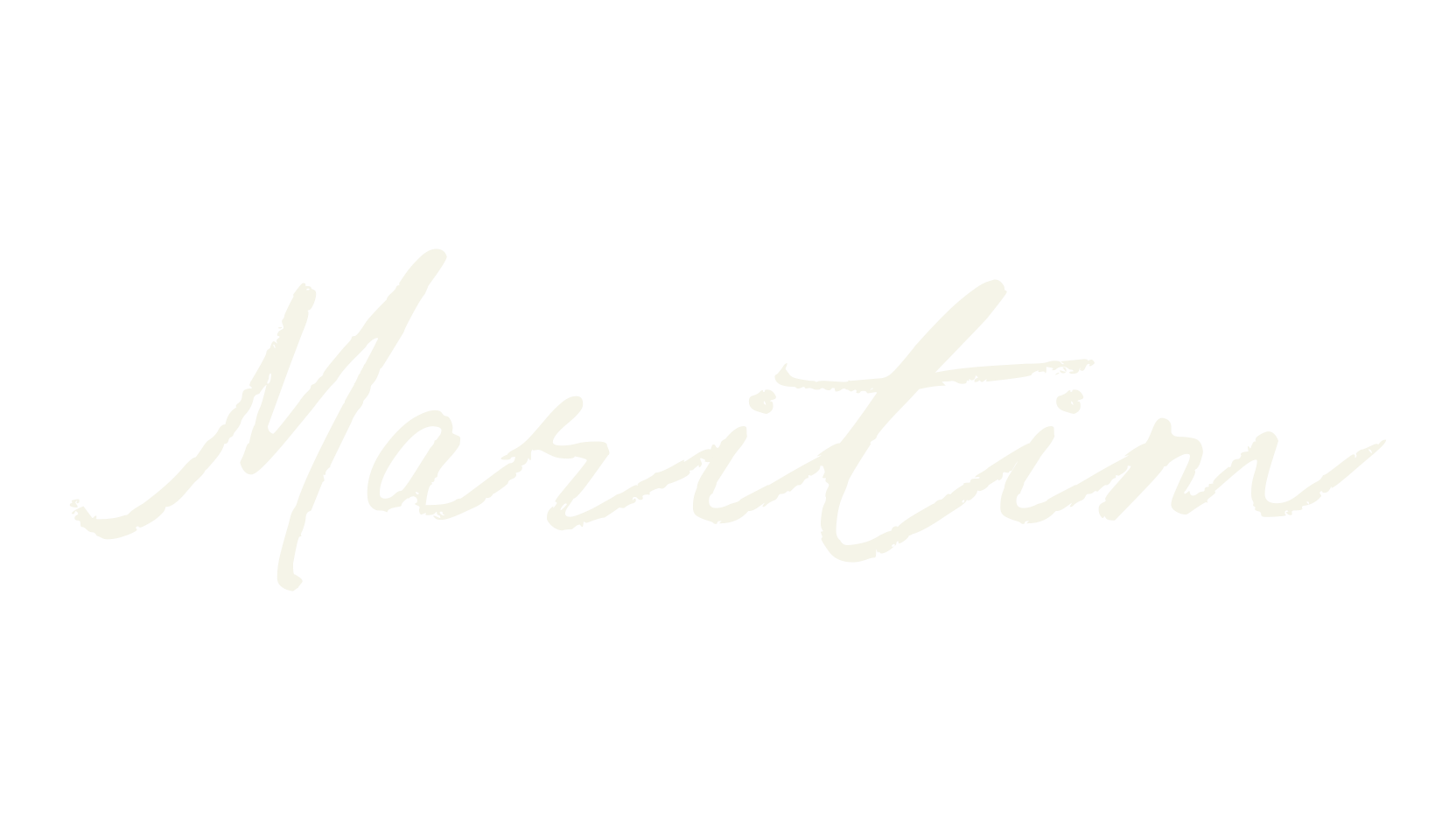 Maritim, handwriting font preview