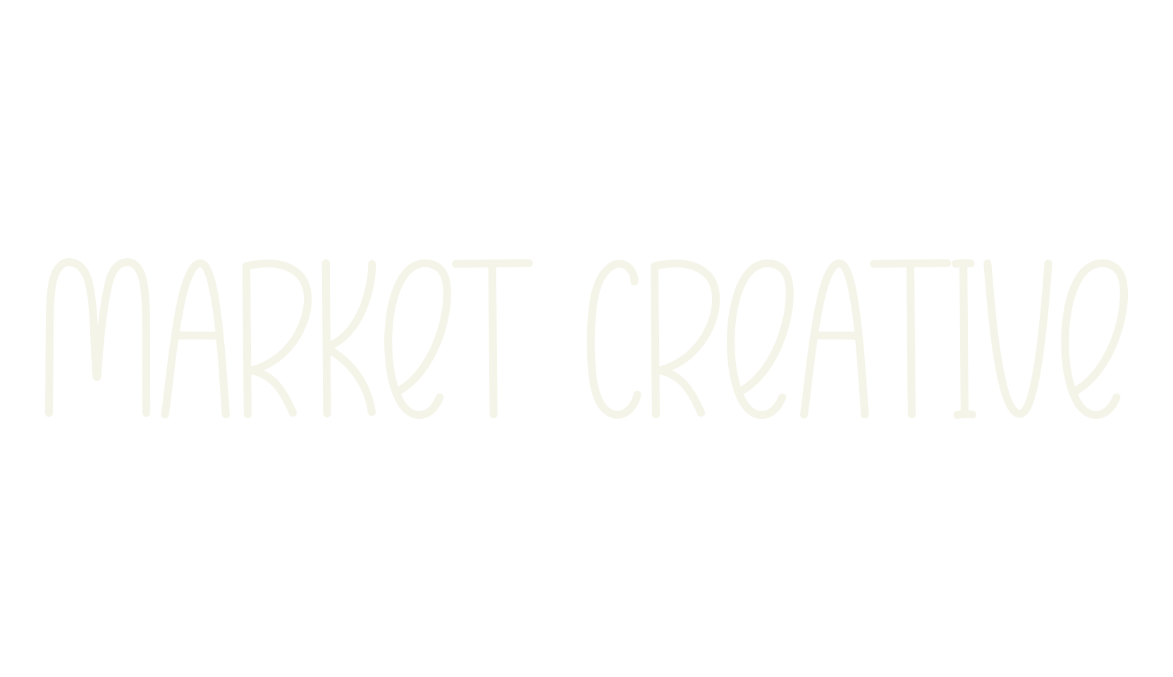 Market Creative, handwriting font preview