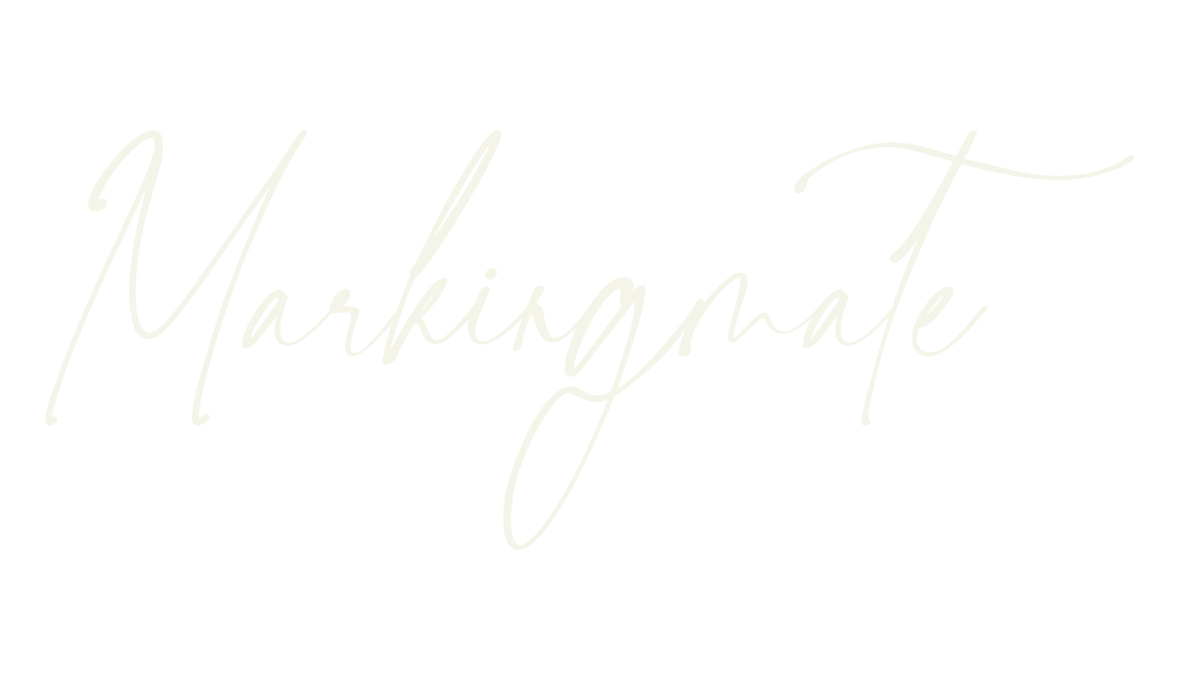 Markingmate, fashion script font preview