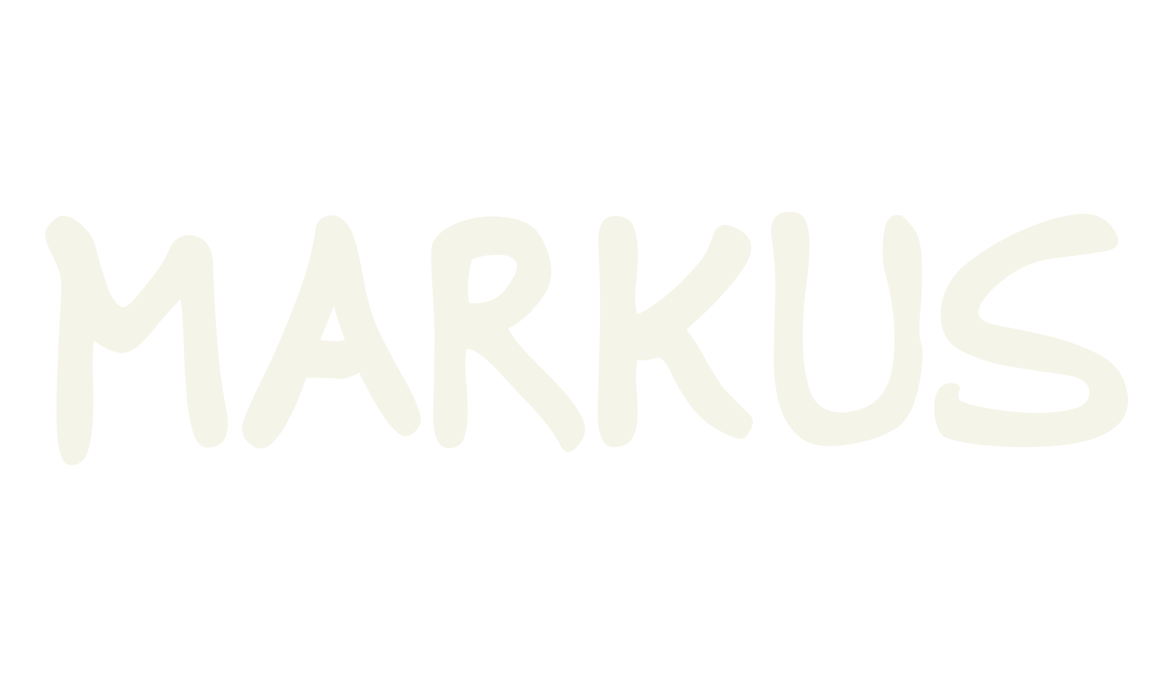 Markus, handwriting font preview